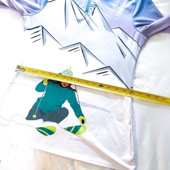 Spyder Shred Zip T-neck Women Mid Layer Medium - Picture 12 of 14